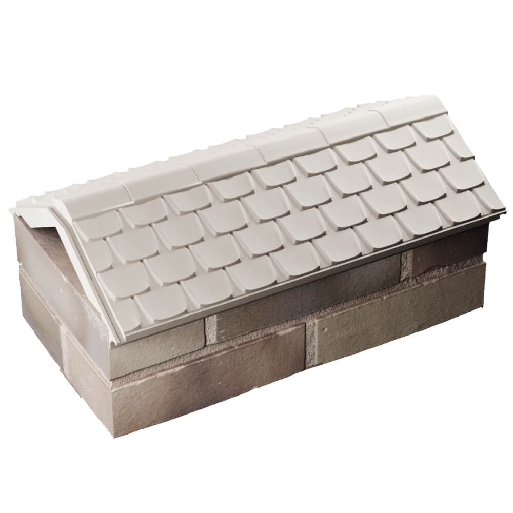 Парапет Zking Эльбрус Бежевый с посадкой на 1 кирпич (255мм) в Оренбурге фото