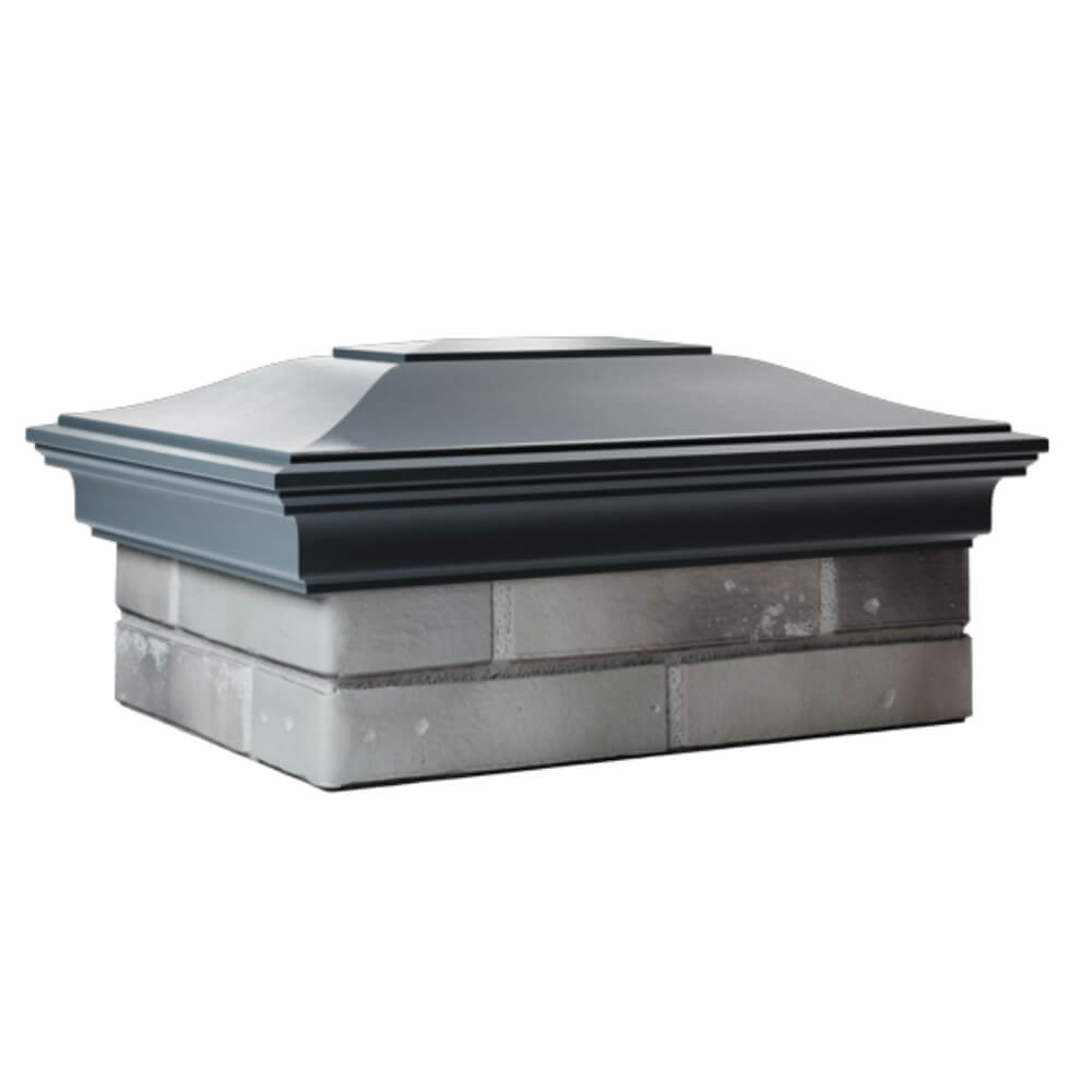 Колпак Zking Монблан Серый на столб 2х1.5 кирпича (515х385мм) в Оренбурге фото