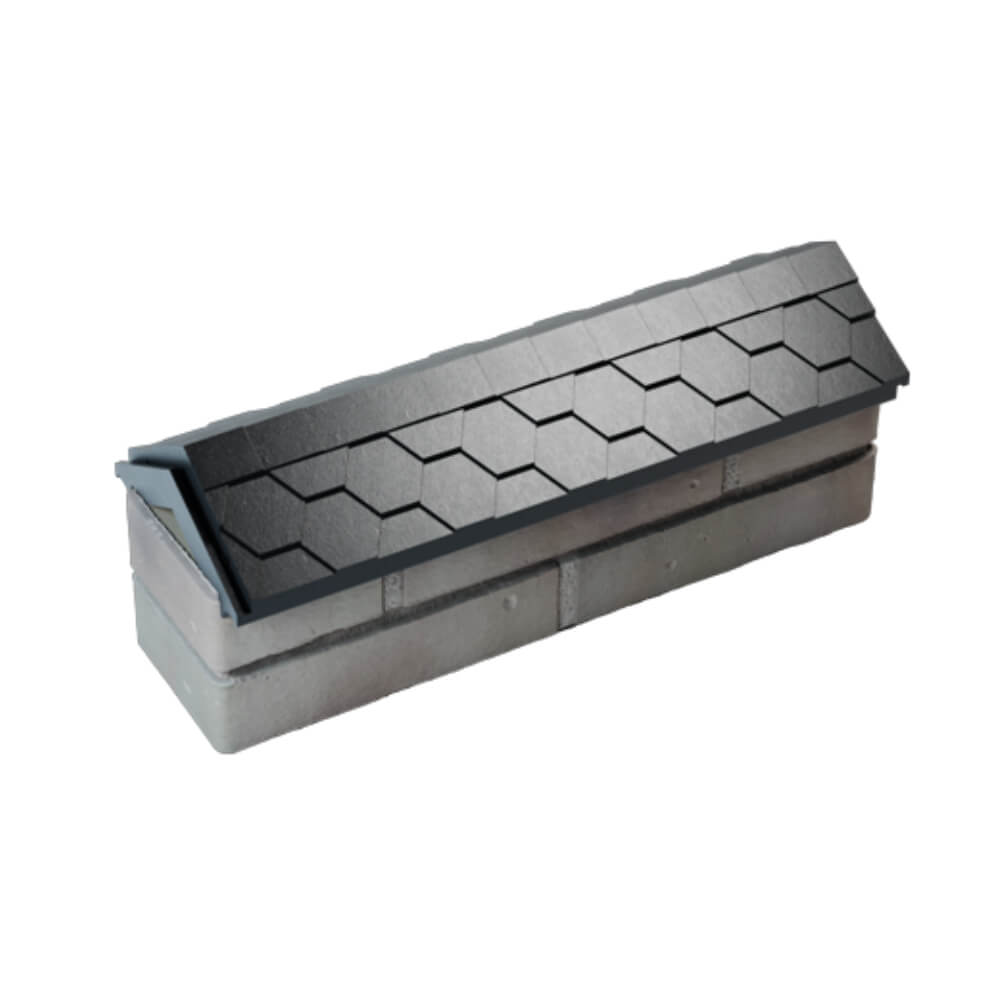 Парапет Zking Эверест Черный с посадкой на 0.5 кирпича (130мм) в Оренбурге фото