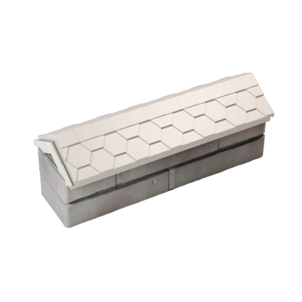 Парапет Zking Эверест Бежевый с посадкой на 0.5 кирпича (130мм) в Оренбурге фото