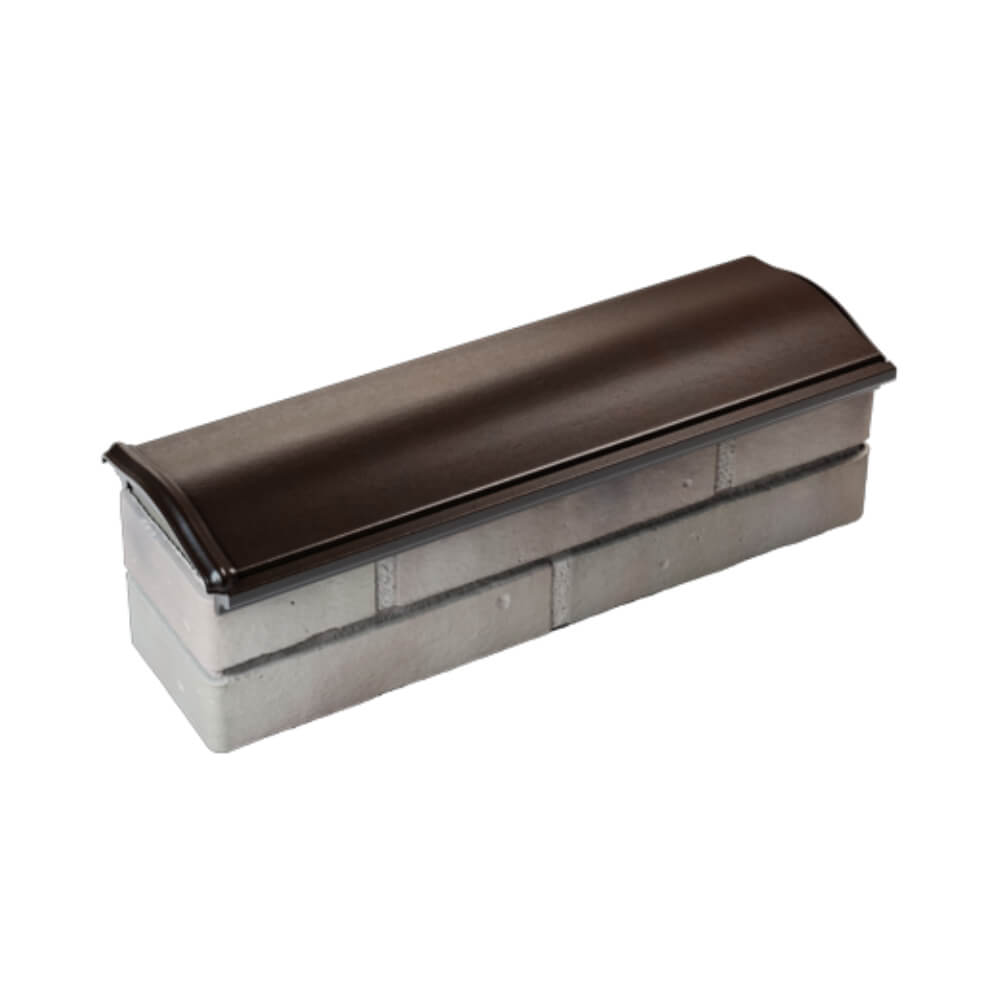 Парапет Zking Монблан Коричневый посадка на 0.5 кирпича (130мм) в Оренбурге фото