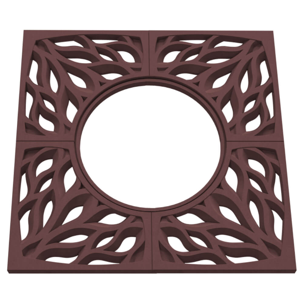 Приствольная решетка для дерева ZKING CRUST 1.2х1.2м Коричневая в Оренбурге фото