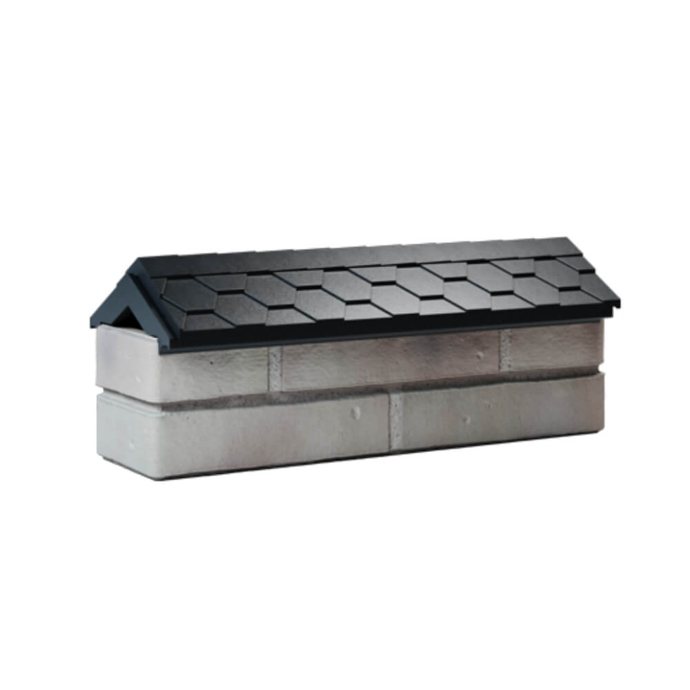 Парапет Zking Эверест Черный с посадкой на 0.5 кирпича (130мм) Оренбург фото