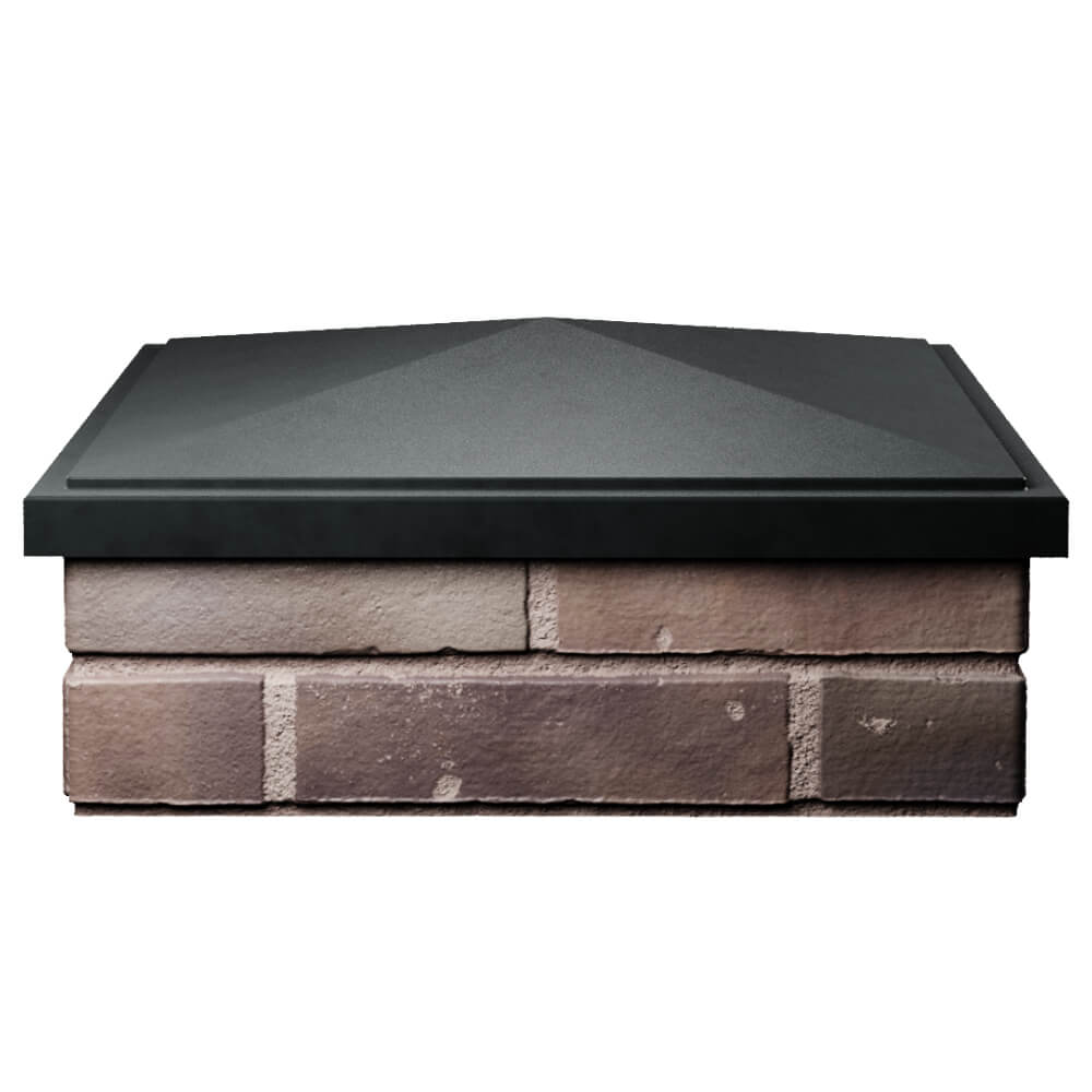 Колпак Zking БонаМоно Черный на столб 2х2 кирпича (515х515, 530х530мм) Оренбург фото