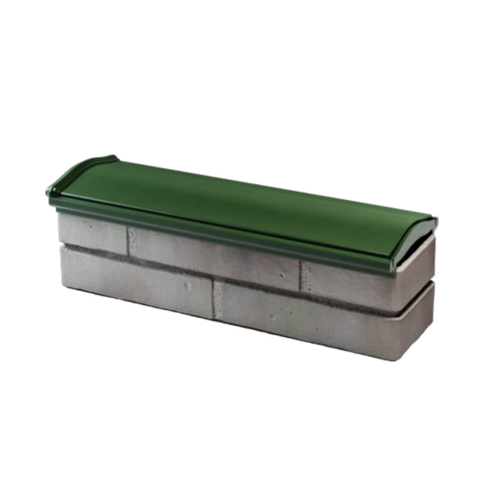 Парапет Zking Монблан Зеленый посадка на 0.5 кирпича (130мм) в Оренбурге фото