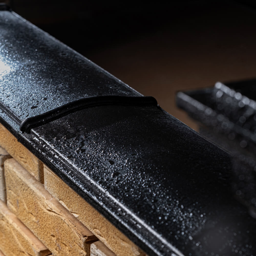 Парапет Zking Монблан Черный посадка на 0.5 кирпича (130мм) в Оренбурге фото