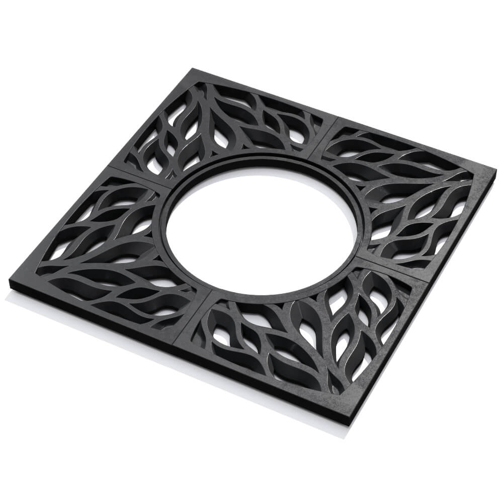 Приствольная решетка для дерева ZKING CRUST 1.2х1.2м Черная в Оренбурге фото