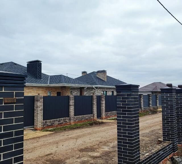 Колпак Zking Бона ХайТек Серый на столб 1.5х1.5 кирпича (385х385мм) в Оренбурге фото