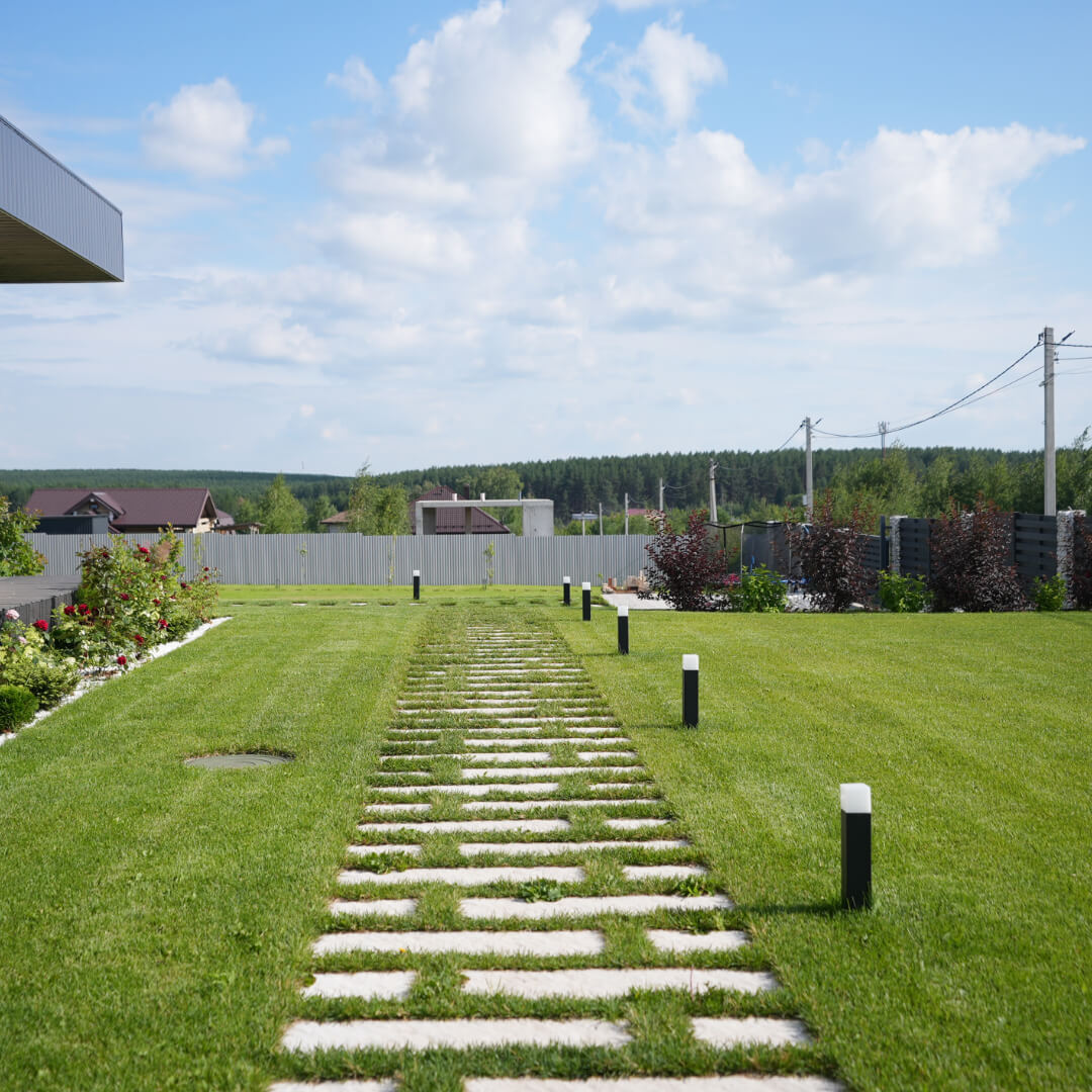 Шаговая плита STONE Светлая Галька 990х330х55мм в Оренбурге фото