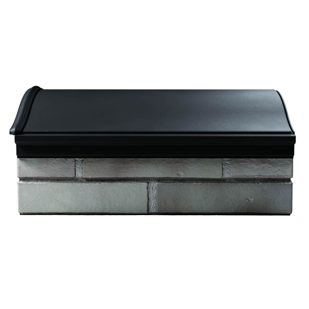 Парапет Zking Монблан Черный посадка на 1.5 кирпича (355/385мм) в Оренбурге фото