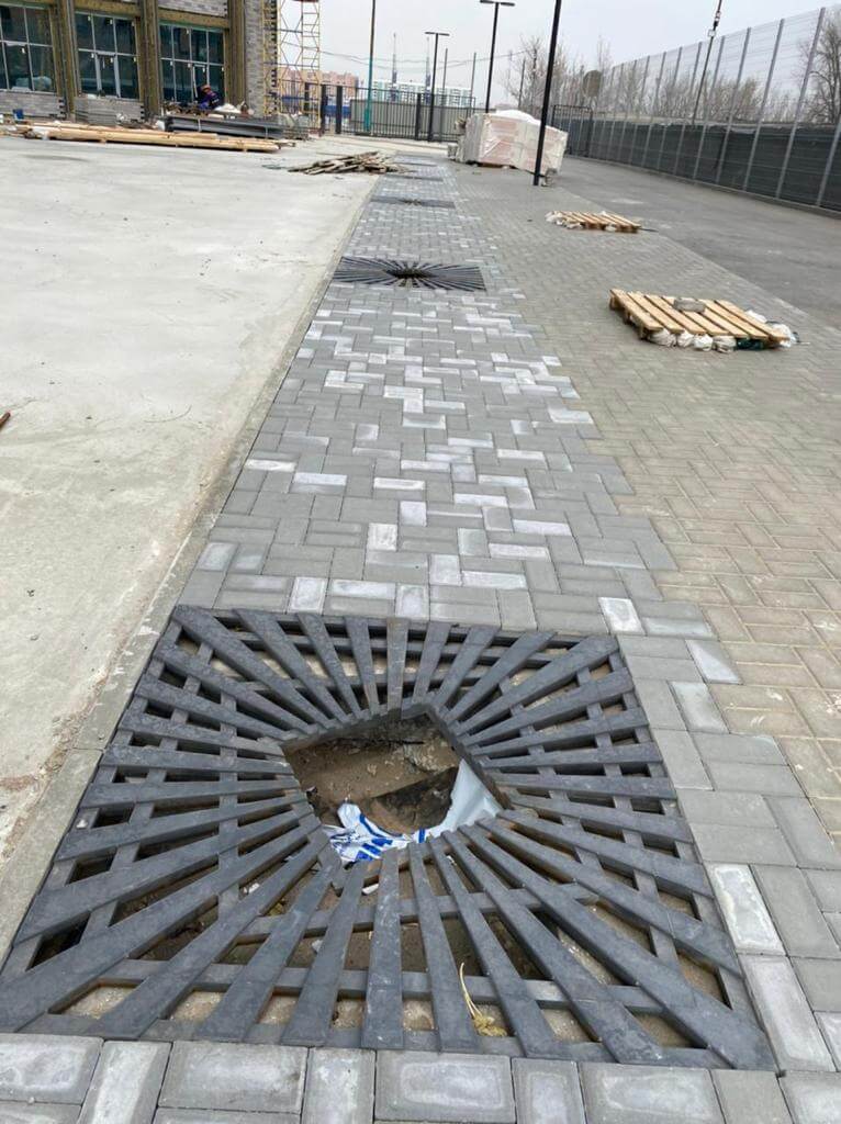 Приствольная решетка для дерева ZKING ATMOSPHERE 1.2х1.2м Черная в Оренбурге фото