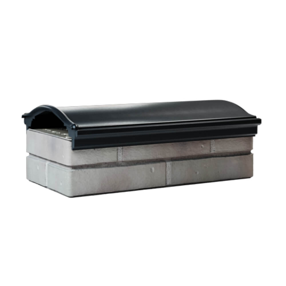 Парапет Zking Монблан Черный посадка на 1 кирпич (200/225/255мм) Оренбург фото