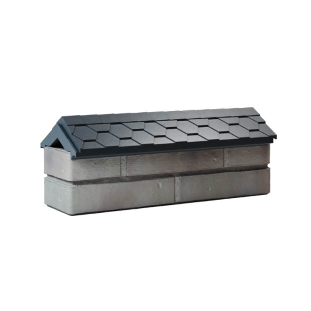 Парапет Zking Эверест Серый с посадкой на 0.5 кирпича (130мм) Оренбург фото