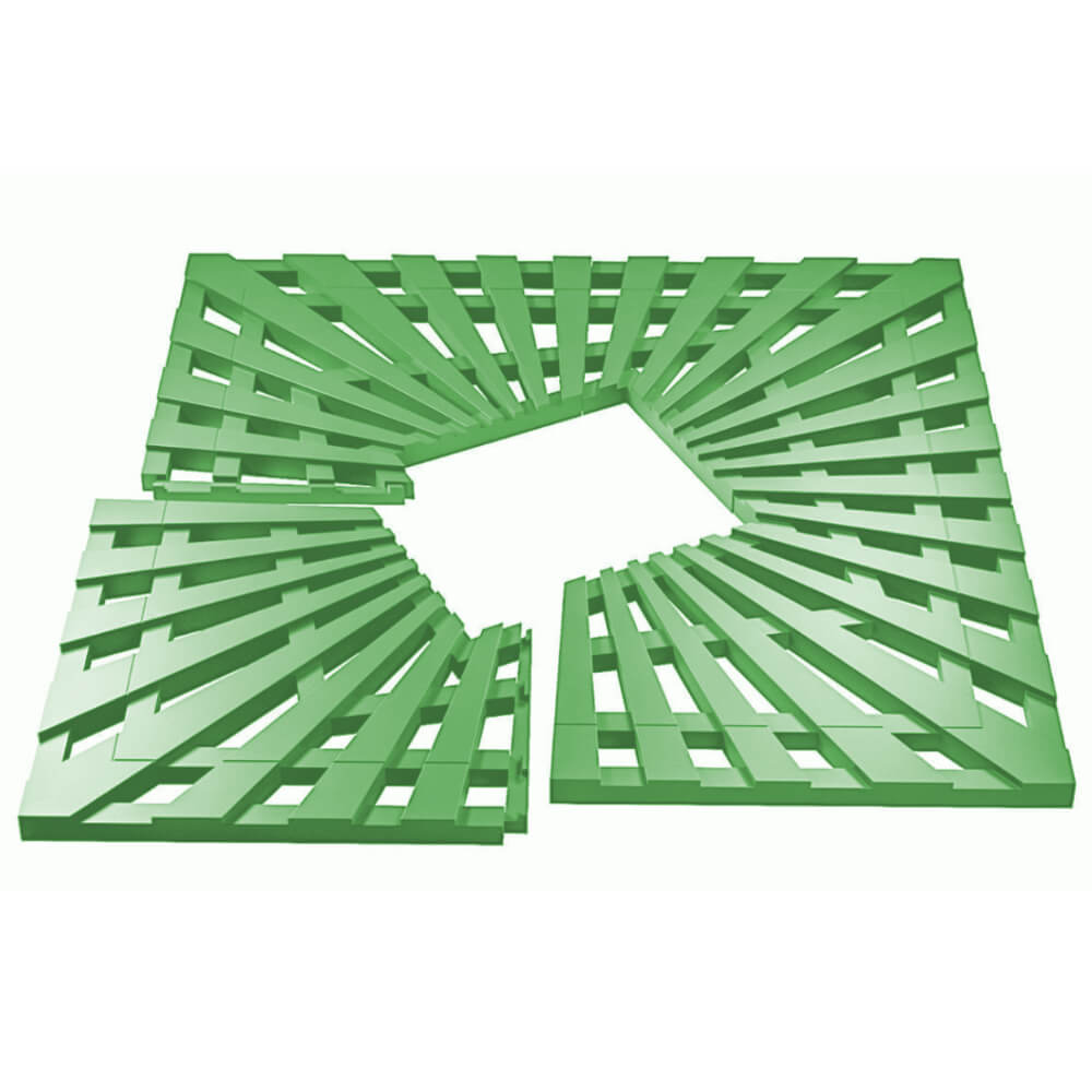 Приствольная решетка для дерева ZKING ATMOSPHERE 1.2х1.2м Зеленая в Оренбурге фото