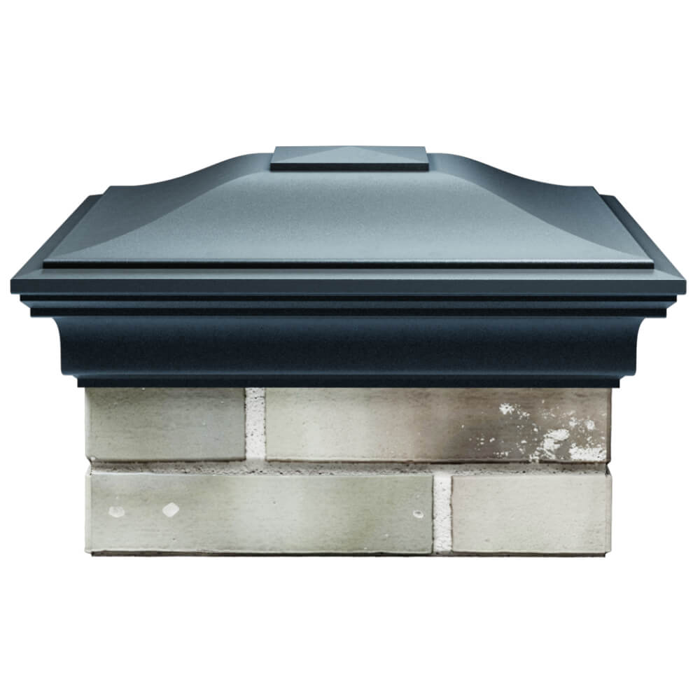 Колпак Zking Монблан Серый на столб 1.5х1.5 кирпича (385х385мм) Оренбург фото