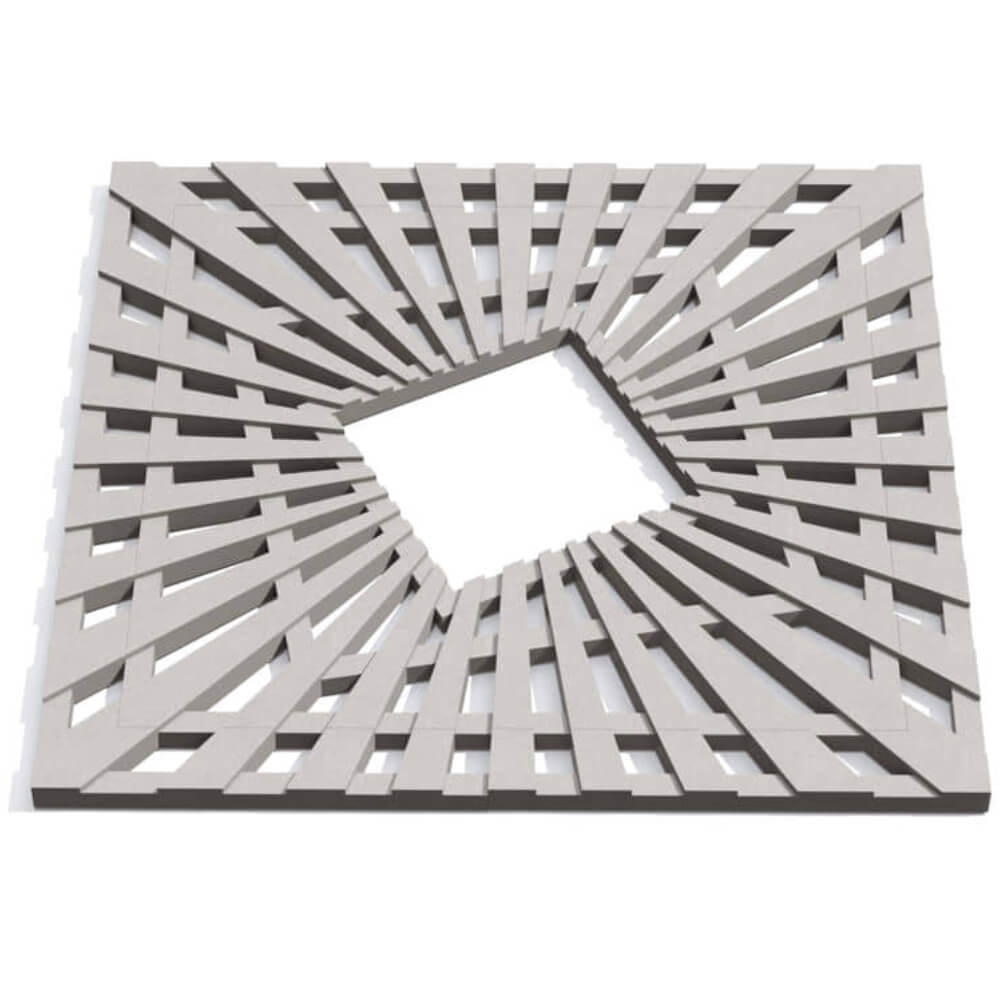 Приствольная решетка для дерева ZKING ATMOSPHERE 1.2х1.2м Бежевая Оренбург фото