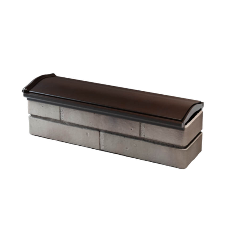 Парапет Zking Монблан Коричневый посадка на 0.5 кирпича (130мм) в Оренбурге фото