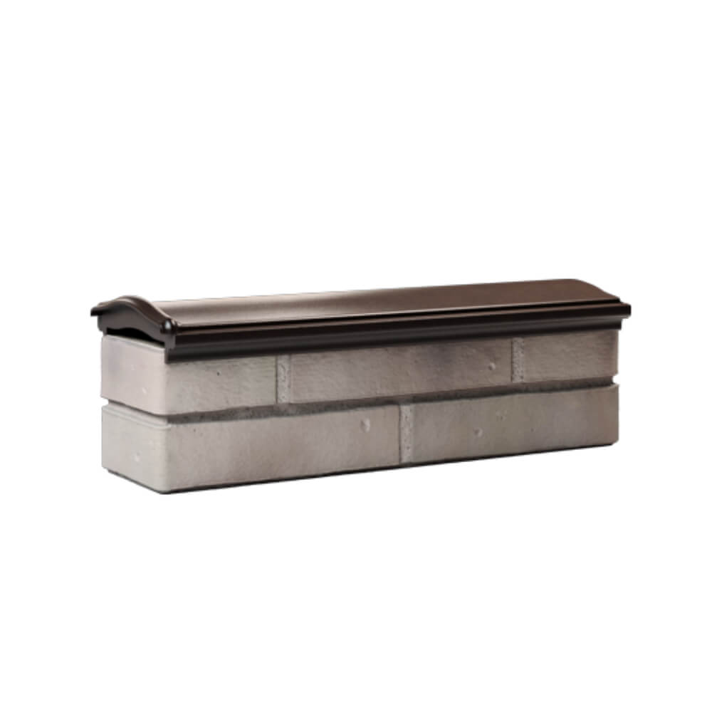 Парапет Zking Монблан Коричневый посадка на 0.5 кирпича (130мм) Оренбург фото