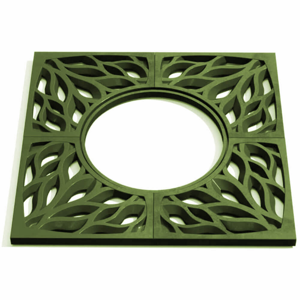 Приствольная решетка для дерева ZKING CRUST 1.2х1.2м Зеленая Оренбург фото