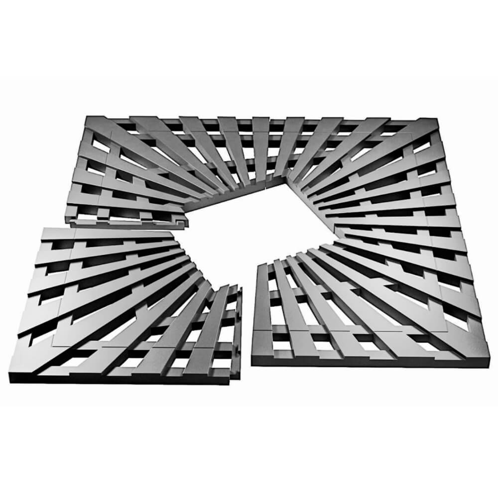 Приствольная решетка для дерева ZKING ATMOSPHERE 1.2х1.2м Серая в Оренбурге фото