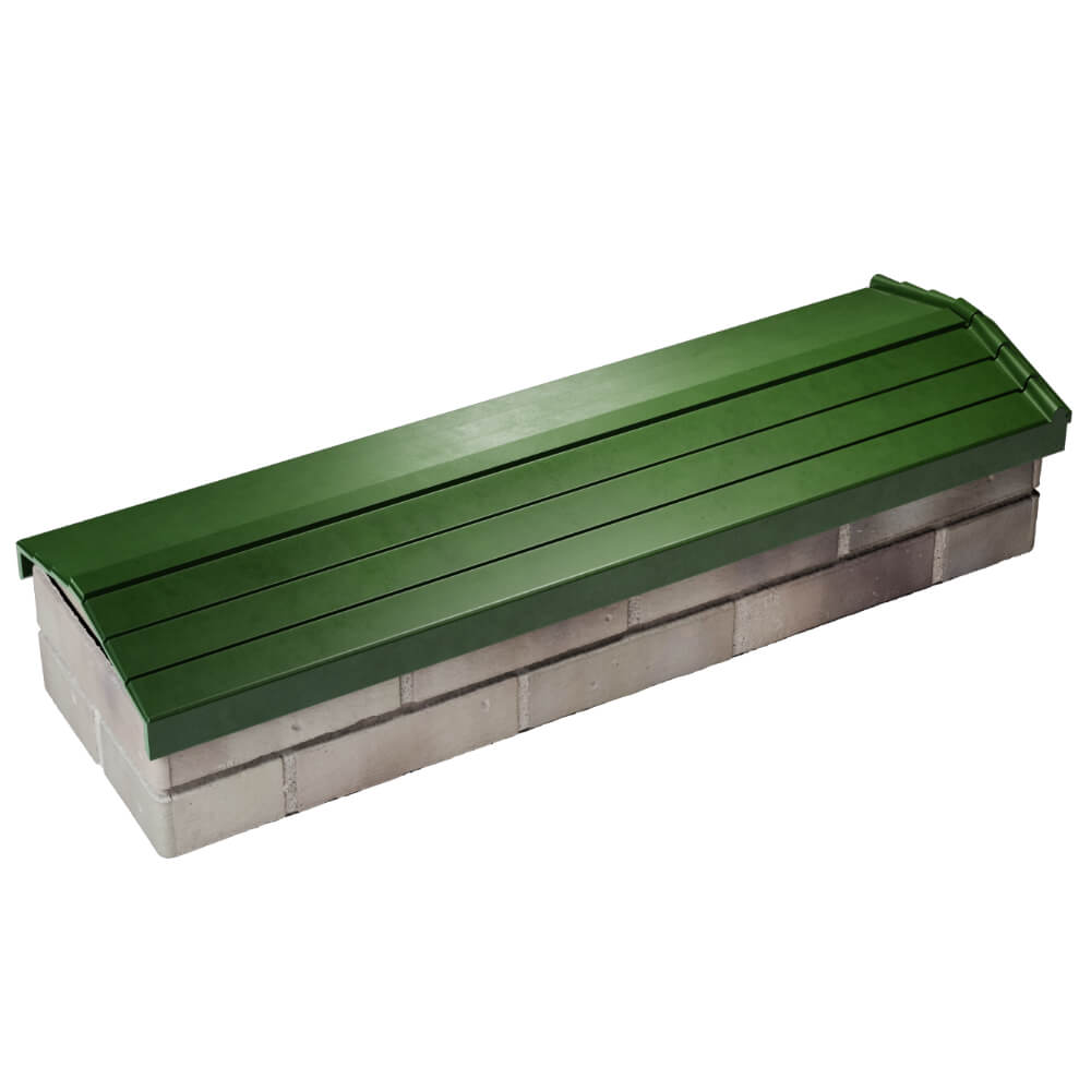 Парапет Zking Бона ХайТек Зеленый посадка на 0.5 кирпича (130мм) в Оренбурге фото