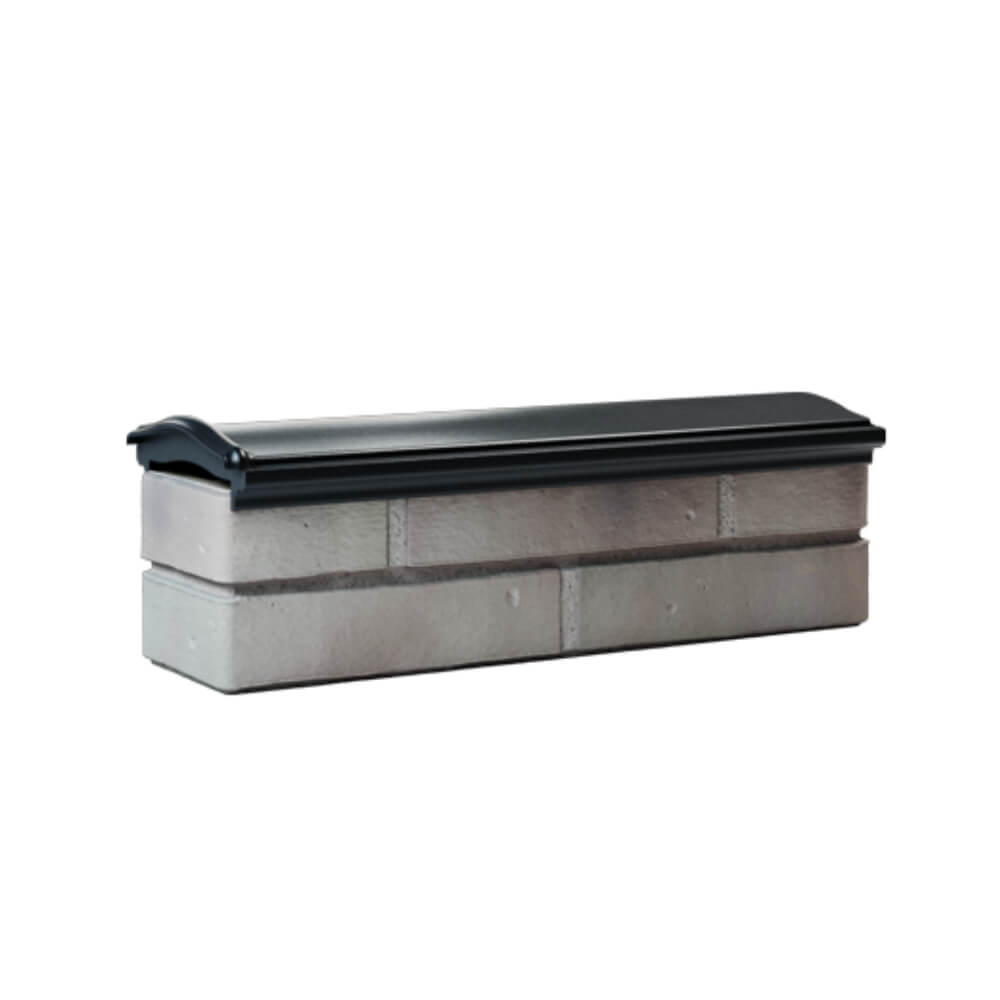 Парапет Zking Монблан Черный посадка на 0.5 кирпича (130мм) Оренбург фото