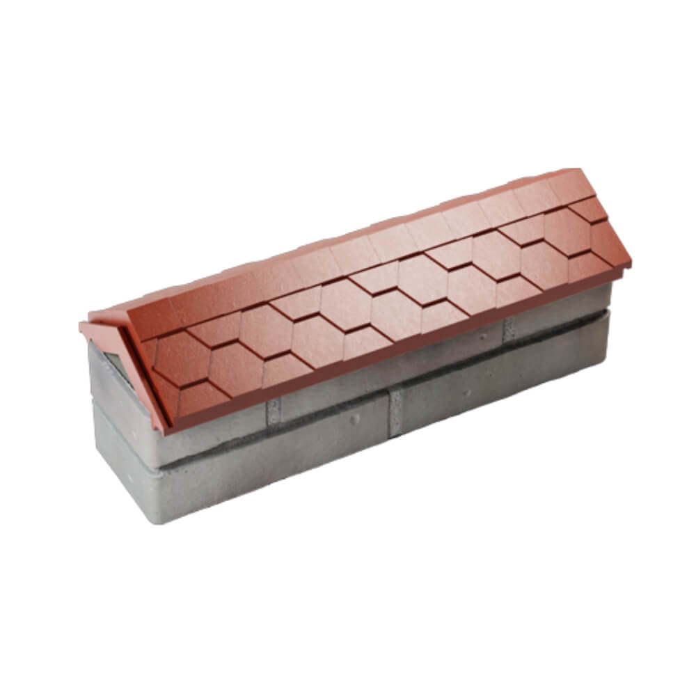 Парапет Zking Эверест Красный с посадкой на 0.5 кирпича (130мм) в Оренбурге фото
