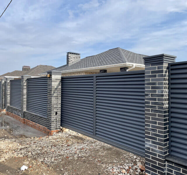 Колпак Zking Бона ХайТек Серый на столб 1.5х1.5 кирпича (385х385мм) в Оренбурге фото