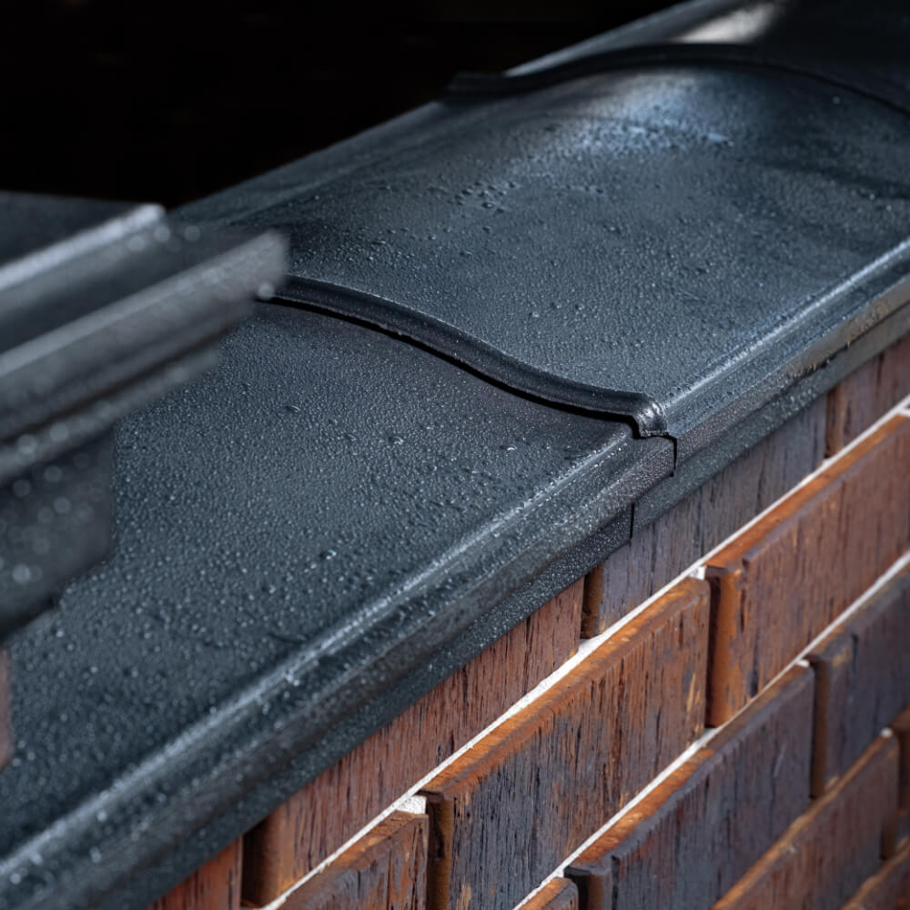 Парапет Zking Монблан Черный посадка на 0.5 кирпича (130мм) в Оренбурге фото