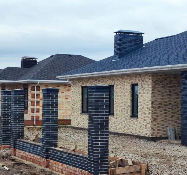 Колпак Zking Бона ХайТек Серый на столб 1.5х1.5 кирпича (385х385мм) в Оренбурге фото