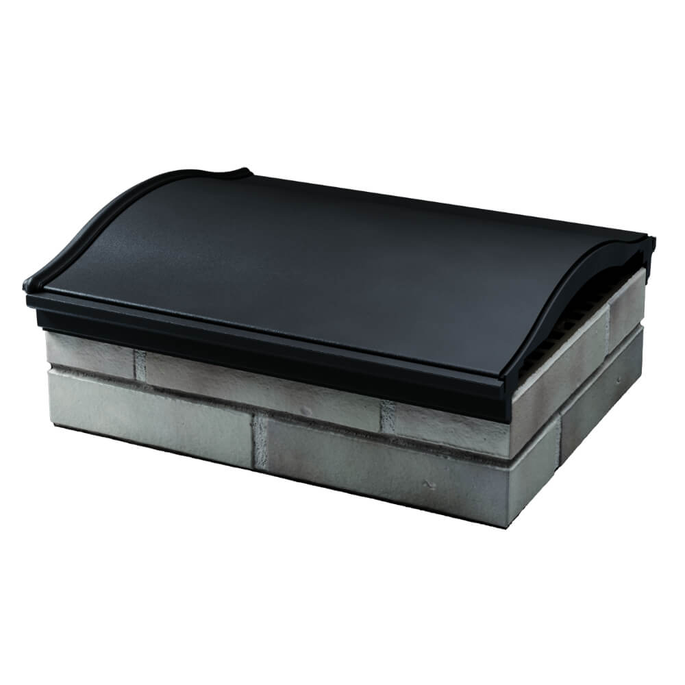 Парапет Zking Монблан Черный посадка на 1.5 кирпича (355/385мм) в Оренбурге фото