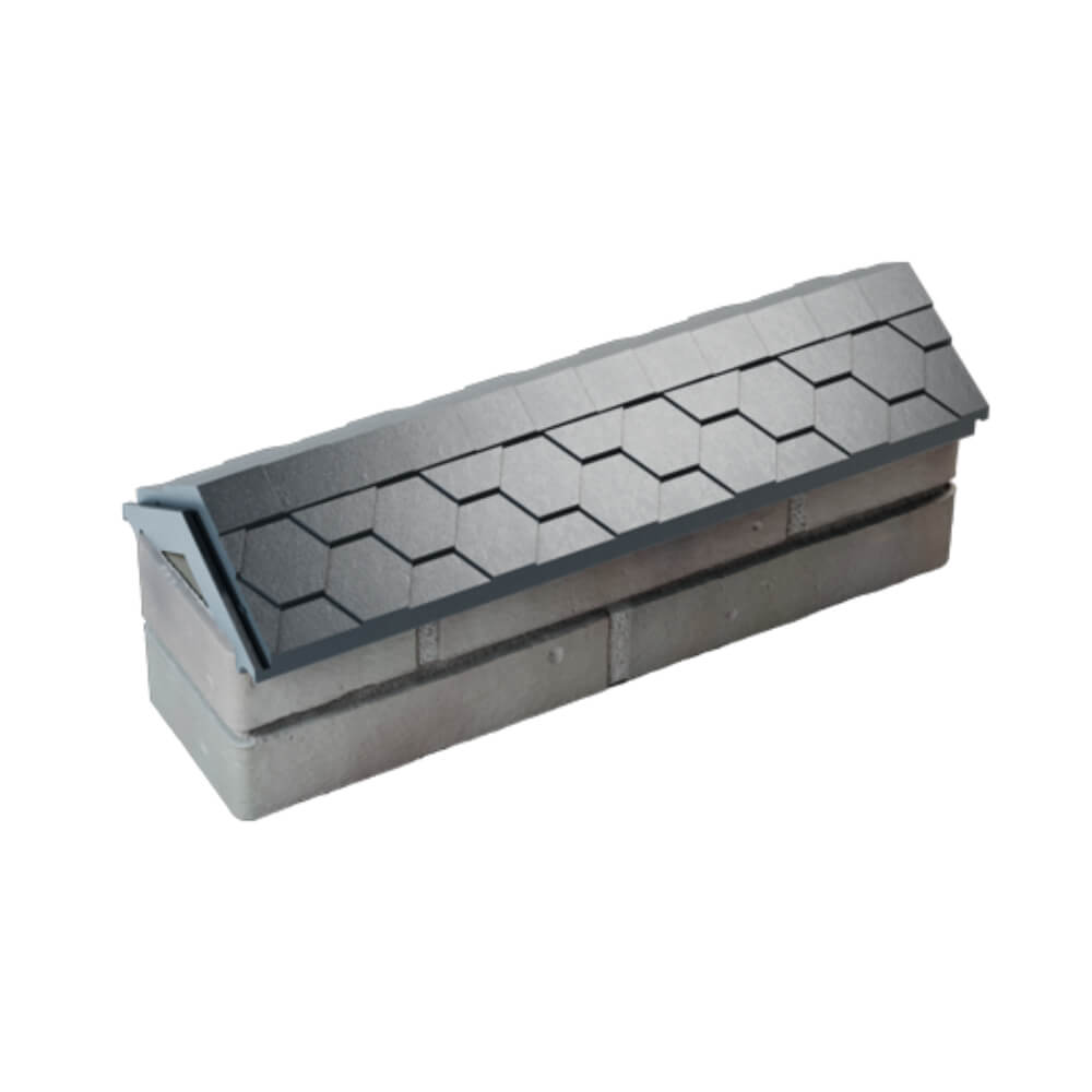 Парапет Zking Эверест Серый с посадкой на 0.5 кирпича (130мм) в Оренбурге фото